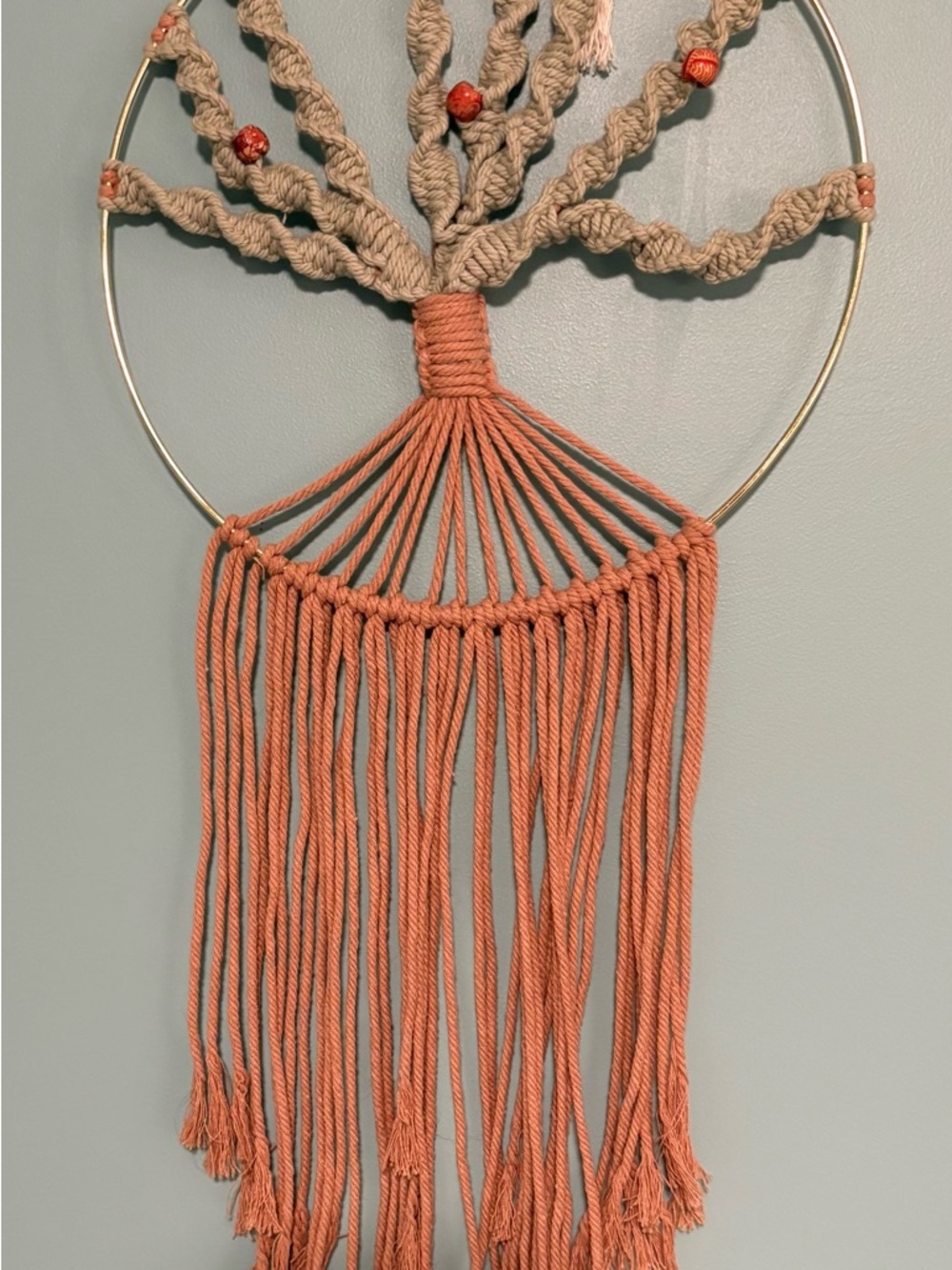Handmade Macrame Tree of Life Wall Hanging